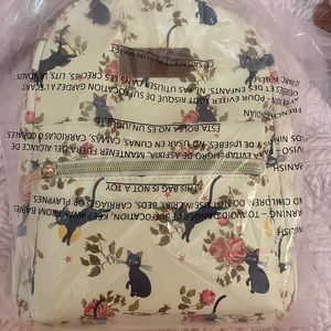 Sailor Moon Luna Floral Backpack